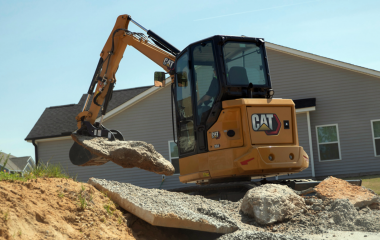 Cat® 304 и 305 CR — больше мощности, выше производительность, ниже эксплуатационные расходы