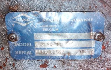 Ремонт трансмиссии DANA R36420-11 от ПДМ 95-01