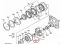 Kubota 04811-06370 Уплотнительное кольцо для GL220