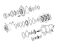 ZF 0501.318.247, 1.115-00098, 190-8590, ZGAQ-01309, T183923, 72108433 Стопорное кольцо для мостов MT-E 3060, MT-E 3070