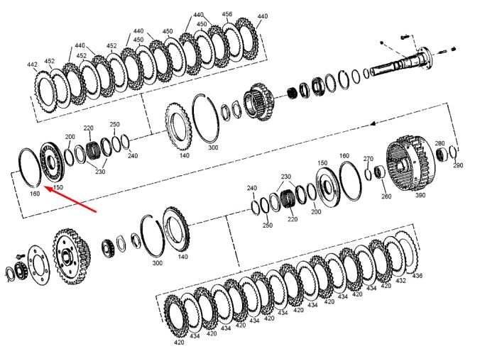 1.180-00355 Кольцо уплотнительное в редуктор хода Doosan-Daewoo DX225, DX255