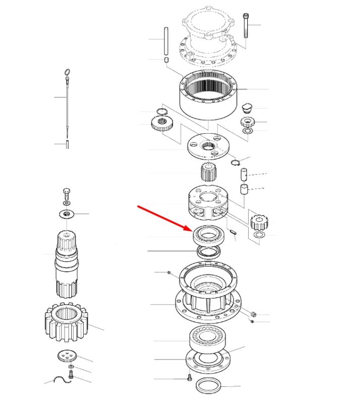 109-00174 Подшипник DOOSAN DX180LC