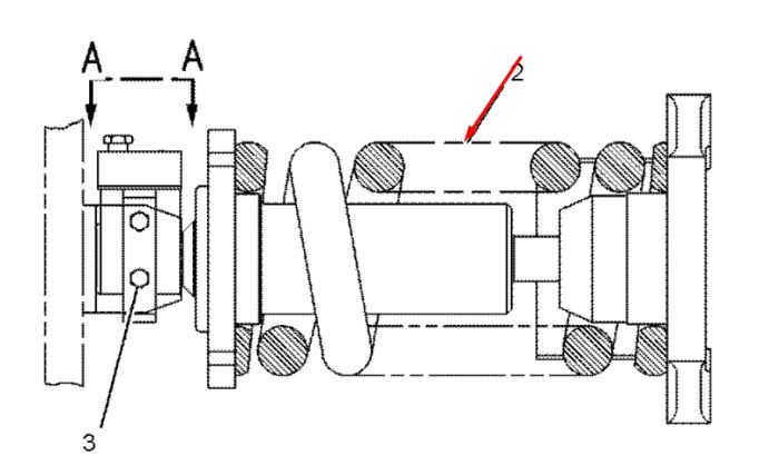 Caterpillar 1156424 Натяжитель гусеницы для 318B, 320B