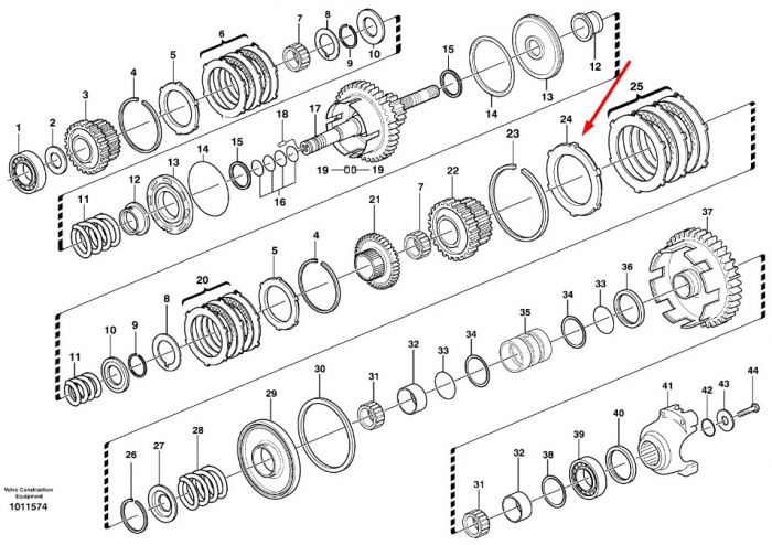 149302 (11712971, CA0149302, 87705492) Комплект тормозных дисков Carraro