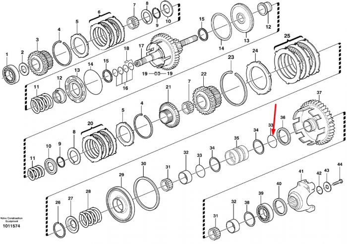 11712980 (CA0142923, F03/31773, C77AH93, 87705518, 6000105806) Кольцо уплотнительное Volvo