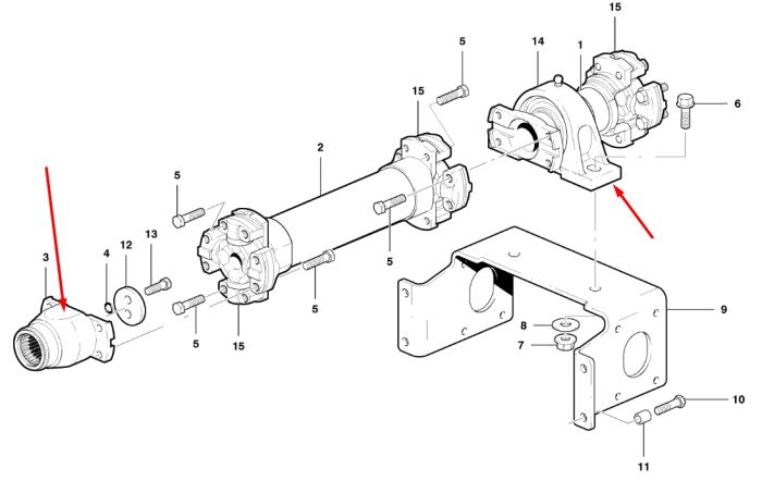 Volvo 12742743 Подшипник в сборе с корпусом G700, G900