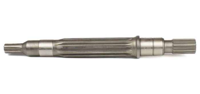 Kawasaki 16431 Вал гидронасоса L=315.5 mm, 14T/10T для серии K7SP36 SKS