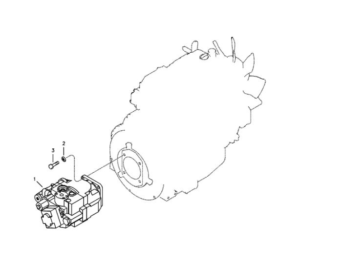 Volvo 14654644, 14623786, 14520750 Гидравлический насос для EC80, PVC90