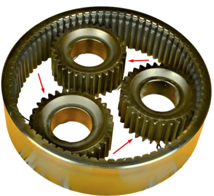 Carraro 147034, S06/41853 Шестерня-сателлит в колесный редуктор моста Carraro 401608