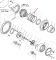 Сальник бортового редуктора 150-27-00410 Komatsu PC200 даукон, уплотнение