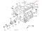Kubota 15221-33700 Резиновое кольцо головки блока для D722, D105
