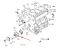 Kubota 15261-35010 Масляный насос для D750, D850