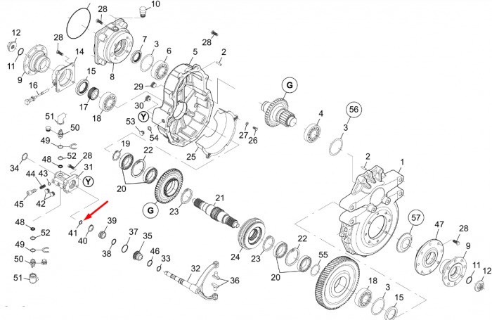 153310972 Уплотнительное кольцо New Holland