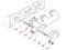 Kubota 15522-12350 Прокладка выхлопного коллектора для V1502, V1505