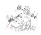 Kubota 15531-21050 Кольца поршневые для D950, V1200