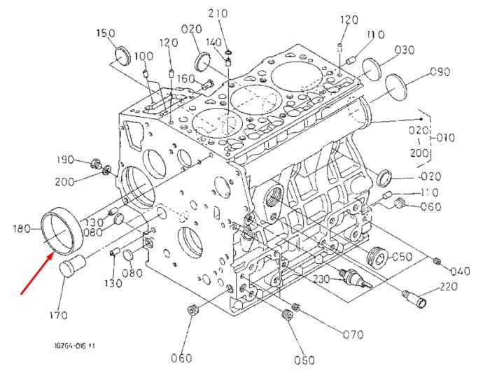 Kubota 16271-55350 Вкладыш кольцо ТНВД для D1105, V1505