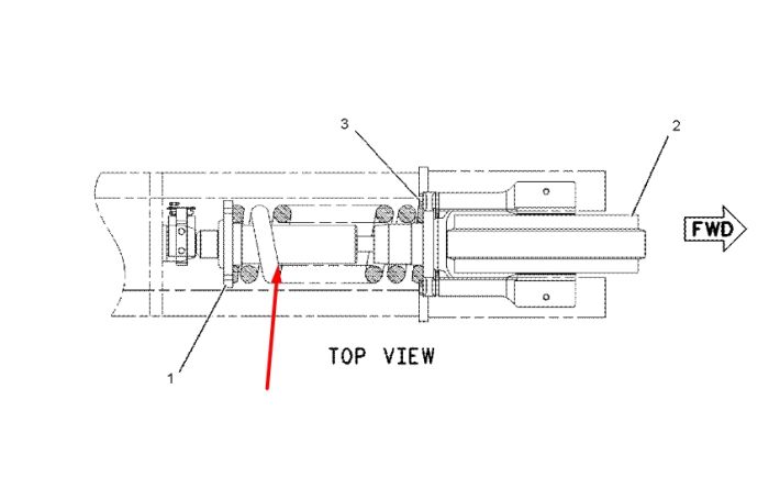 Caterpillar 1686766 Натяжитель гусеницы для 315С