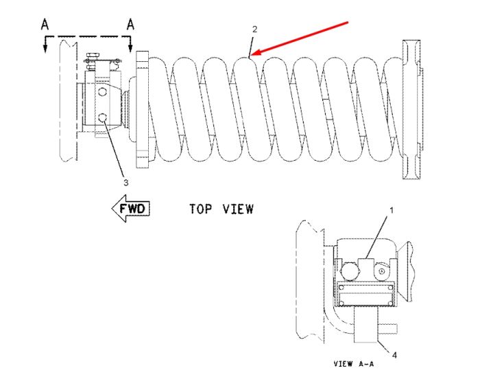 Caterpillar 1792992 Натяжитель гусеницы для 315С