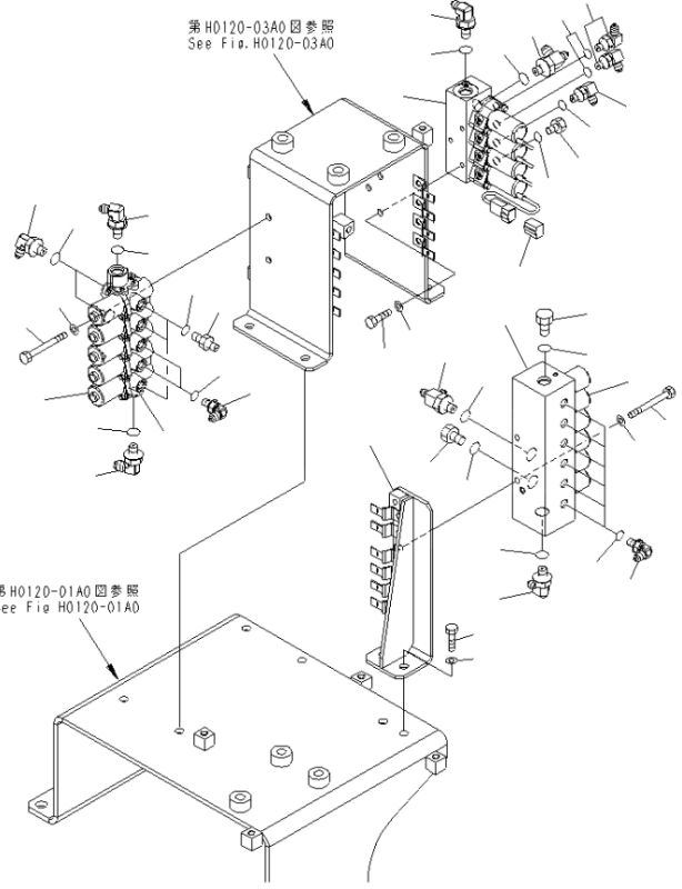 Komatsu 206-60-51132 Электромагнитный клапан PC100, PC120