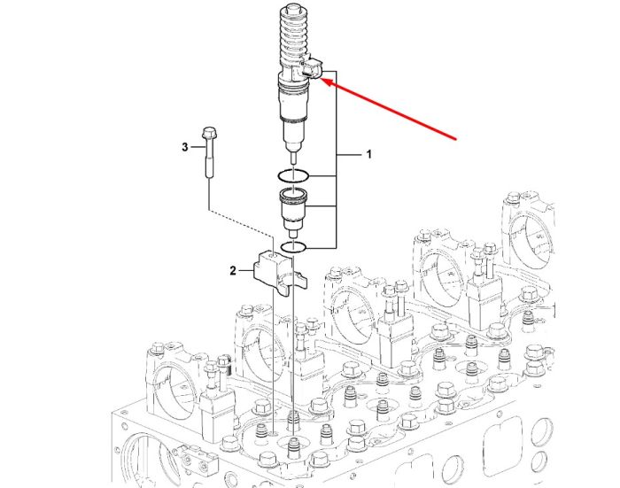 20847327 Форсунка топливная VOLVO EC360B