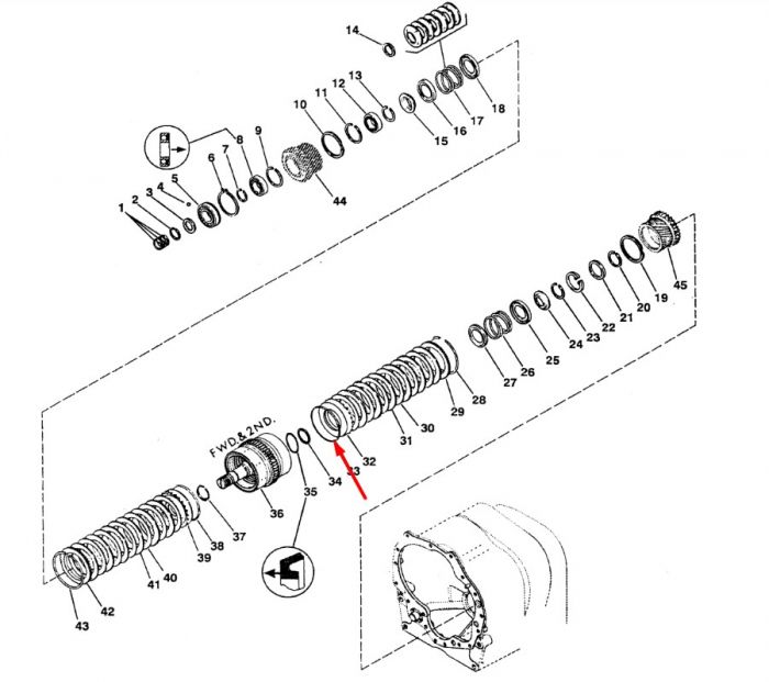224771/8100384 Поршневое кольцо DANA Spicer