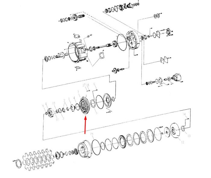 230038 Ротор Dana Spicer C8000, CL8000