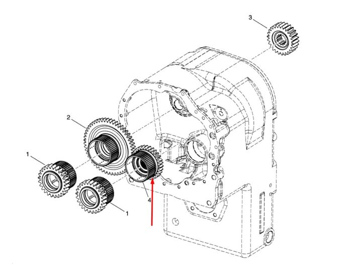 251786 (232314) Муфта 2-Й Передачи КПП Dana Spicer 28000, 32000