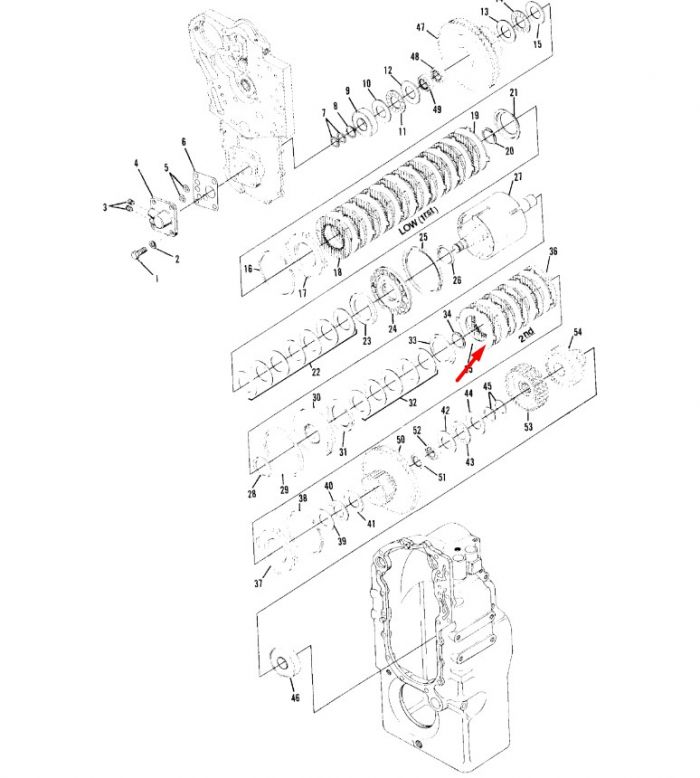 245238 Диск фрикционный Dana Spicer T12000