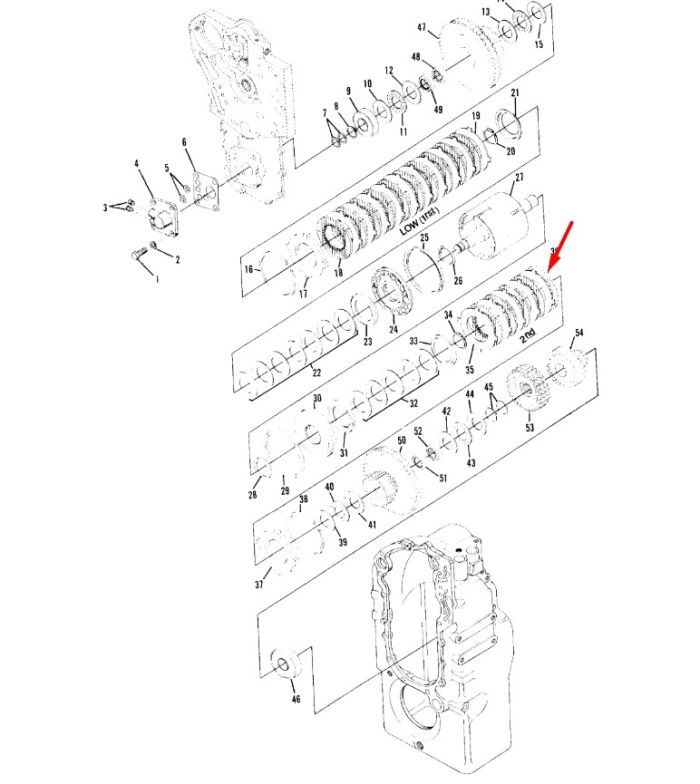 245239 Диск фрикционный Dana Spicer T12000