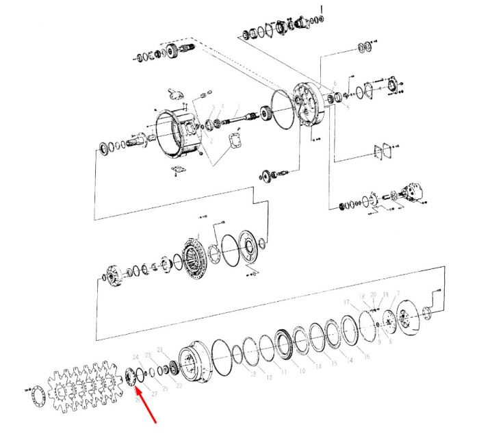 249561 Крышка Dana Spicer C8000, CL8000
