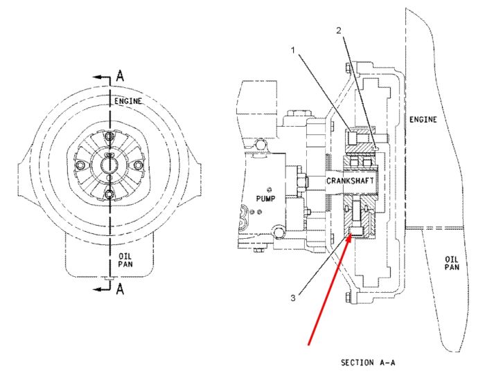 Caterpillar 255-2943 Гибкая муфта 50H для 320C, 321C