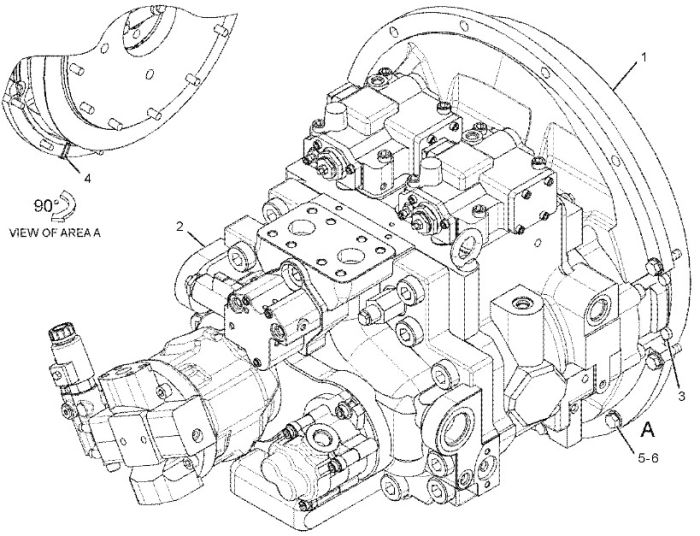 295-9674 Гидронасос CAT 330/336D