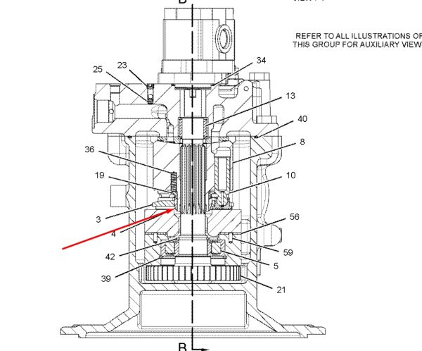 Caterpillar 298-5732, 353-5829 Сферическая втулка для 311C, 312C SKS