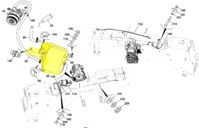 JCB 332/D0204, 15/920065 Вакуумный усилитель тормозов 3CX, 4CX