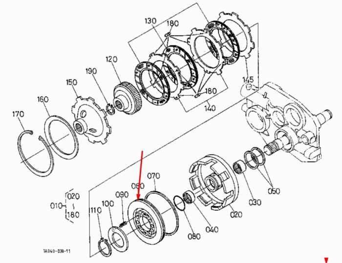 Kubota 34076-61560 Поршень для L3010