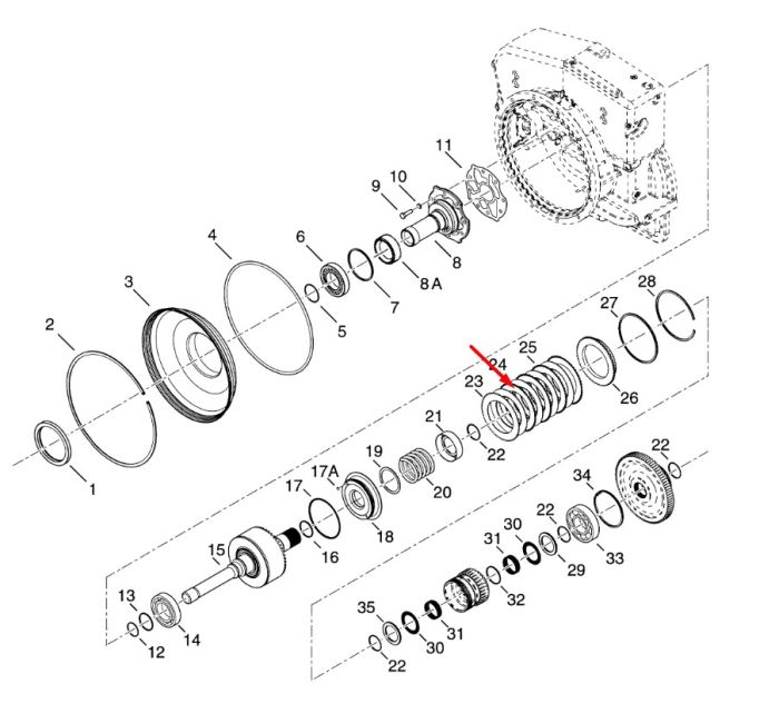 4206373 Диск фрикционный бумажный Dana Spicer TE13, TE17