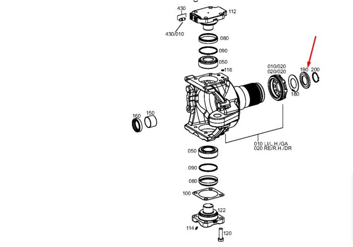ZF 4472.399.002 Шайба упорная