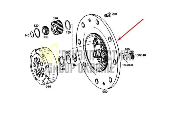 4475325013 Планетарный носитель ZF
