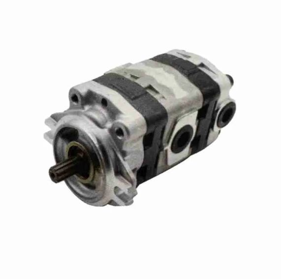 Hitachi 4676993 Насос шестеренчатый двухсекционный Kawasaki, Handok