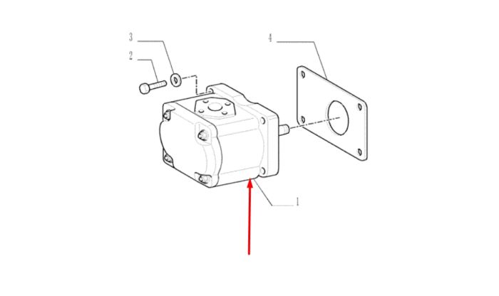 Case 69/565-261 (5186279) Гидравлический насос 19.55 CC