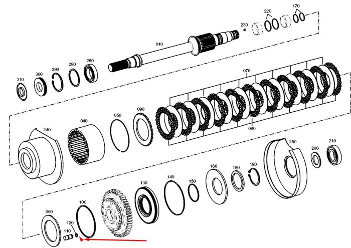 571102108 Уплотнительное кольцо Liebherr L576