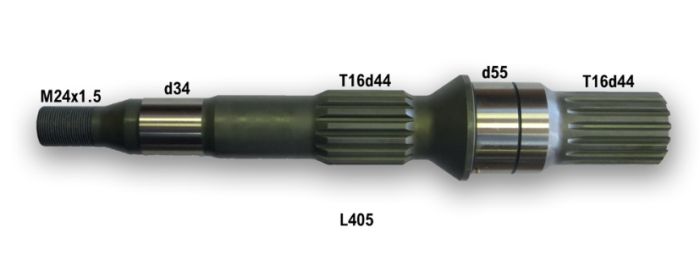Komatsu 708-3M-12111 Вал гидромотора для гидравлики HPD71 Handok