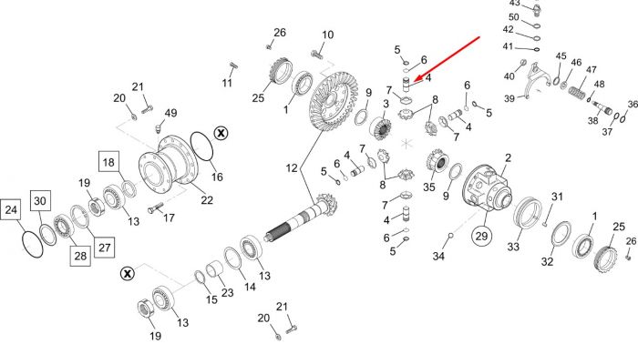 71482473 Палец New Holland