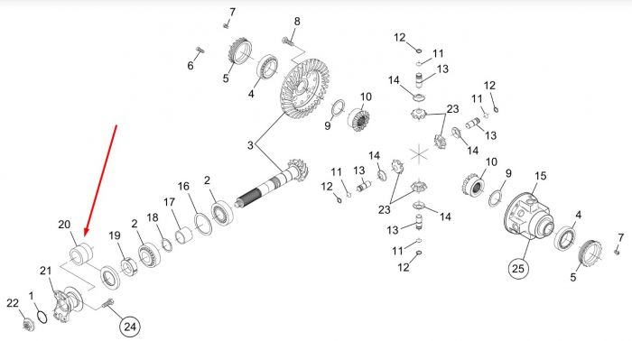 71482477 Втулка New Holland