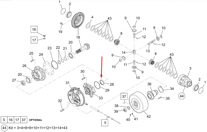 71489231 Сальник редуктора New Holland