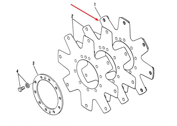 802232 Набор пластин КПП Dana Spicer C2000, 18000