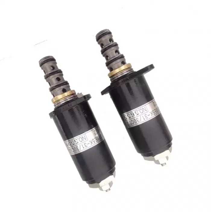 Клапан-соленоид гидронасоса Kawasaki K7V YN35V00052F1 410126-00006 860139443 VOE14552770 XJBN-01608