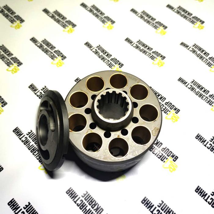 Блок цилиндров и распред. шайба L Kawasaki K3V63 0978701 Handok