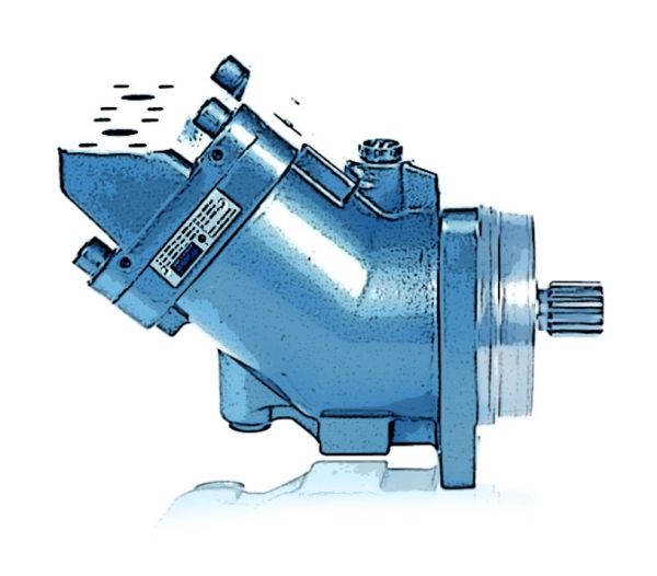 Rexroth R902128700 Гідравлічний мотор A6VM140