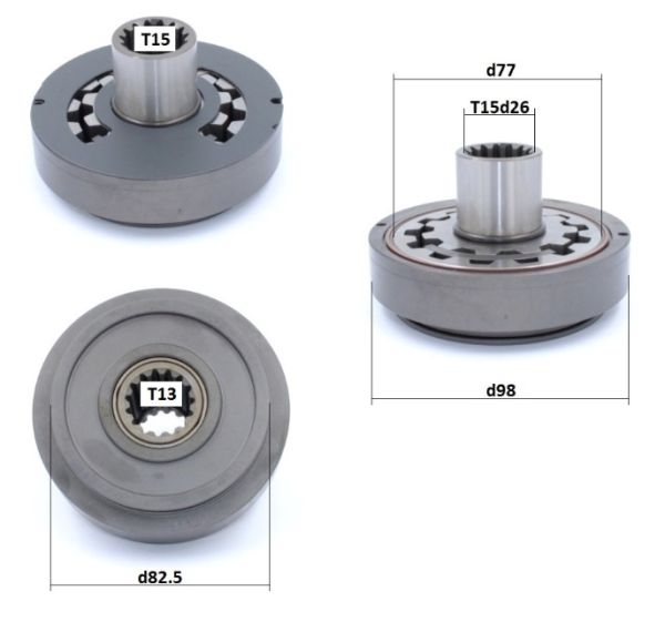 R909602832 Насос подкачки для A10VG45 Bosch Rexroth
